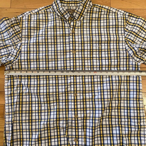 Duluth Trading Co Mens Size L Short Sleeve Button Up Casual Work Shirt Lot of 5 - Picture 4 of 9